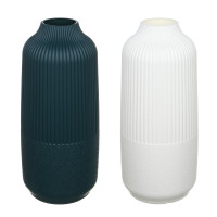 Ваза, 11х30,5х6,5 см, пластик, 2 цвета