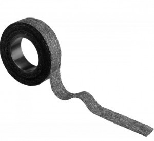 Изолента СИБИН х/б, 1000В, 18ммx25м, черная zu1230-25