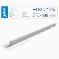 Gauss св-к св/д линейный 12W(1250lm) 6500К 6K 590x29x29 IP65 COMPACT матовый 143424312