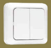 EKF Рим выкл. ОУ 2 кл. 10А белый ENV10-023-10