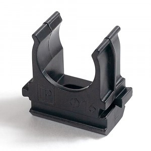 Промрукав крепеж-клипса Полистирол ЧЕРНАЯ d25 (100/1000 уп/кор) цена за 1 шт 02725ч