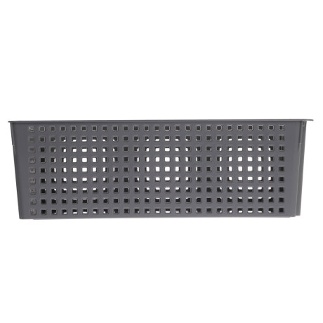 Корзинка Лофт прямоугольная 3л 297х130х96 мм белый, серый