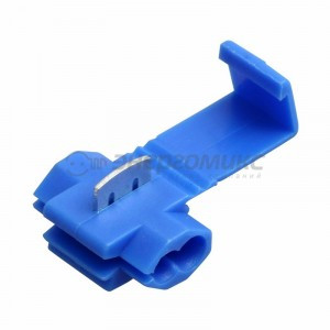 REXANT зажим прокалывающий ответвит. ЗПО-1 1-2,5мм2 синий (100шт, цена за шт) 08-0771