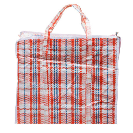 Сумка хозяйственная в клетку 39*34*14см NA2519 (100)