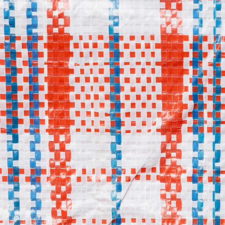 Сумка хозяйственная в клетку 39*34*14см NA2519 (100)