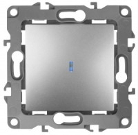 ЭРА 12 мех. выкл. СУ 1 кл. 10А инд. алюминий, автоклеммы 12-1102-03 0141