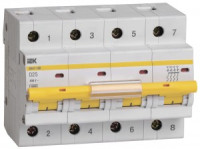 IEK автоматический выкл. ВА47-100 4P 25А 10кА х-ка D