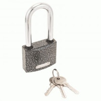 Замок навес Апекс PD-01-63-L Blister чугун Ш63*В136мм уд. дуж d=10,5мм автомат 3анг кл,защ.кол (24,6