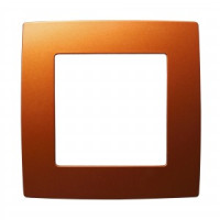 ЭРА 12 рамка СУ 1 мест., охра, 12-5001-24 5020