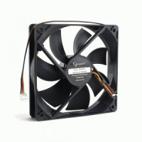 Вентилятор Gembird D12025HM-3 120x120x25, гидродинамический, 3 pin, провод 0,3 м