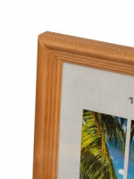 Фоторамка Image Art С18 13х18 дерев. сосны, бронза, вставка-прозр. пласт. (58шт) 53152