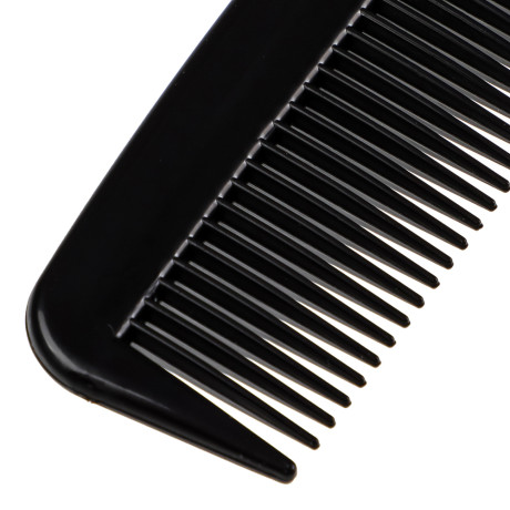 Расческа-гребень тм ЮНИLOOK, мужская, пластик, 14,2см, черный