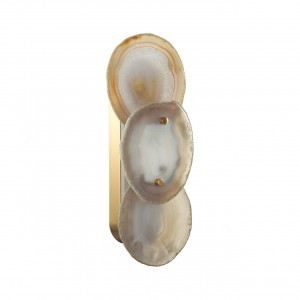 ODEON LIGHT 7065/10WL L-VISION ODL25 Бра бронз./акрил/агат IP20 LED 10W 3000K 220V AGATE