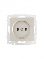 Lezard VESNA мех. роз. СУ 1 мест. 16А титан (ПБТ) (корп. ABS)  742-3788-121B