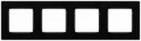 ЭРА 12 рамка СУ 4 мест. Классик, черный 12-5204-06
