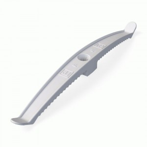 Промрукав крепление (держатель) каб. двусторон. ПМ (монт. пист.) БЕЛЫЙ ГУ 20шт, цена за шт 13.0384