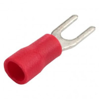 General наконечник вилка изол. НВИ 1,25-5 Красный  (уп.100шт, цена за уп) GNVI-1,25-5 475711