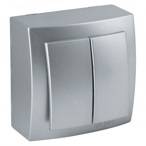 Nilson THEMIS выкл. ОУ 2 кл. серебро 26131003