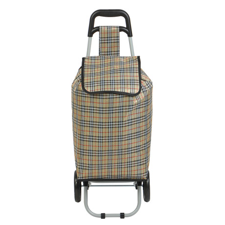 Тележка + сумка, до 30кг тм VETTA, брезент, 28х32х92см, 32л, колеса ЭВА d15см