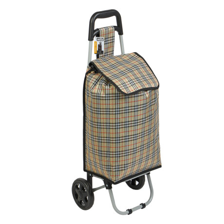 Тележка + сумка, до 30кг тм VETTA, брезент, 28х32х92см, 32л, колеса ЭВА d15см