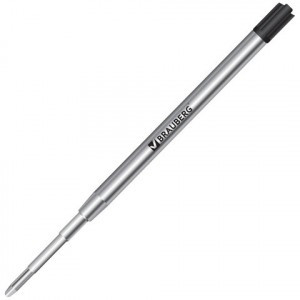 Стержень шариковый масляный BRAUBERG, тип PARKER, металлический, 98 мм, линия письма 0,5 мм, подвес,