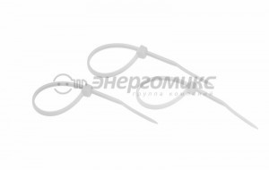 REXANT хомут нейлоновый  100x2.5 мм 25 шт белый, (10!) 07-0100-25