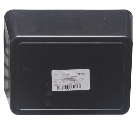 Контейнер ВЕРСА XS Прозрачно-черный х31