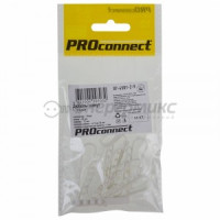 PROconnect дюбель-хомут  5-10 белый (10 шт.)   PROCONNECT,07-4501-2-9