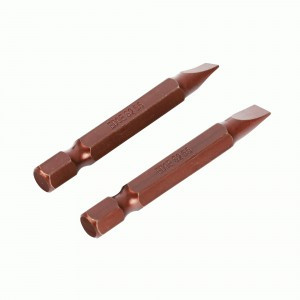 PATRIOT Бита EDGE by SL5,5, сталь S2, длина 50 мм, 2шт в блистере, 818010026