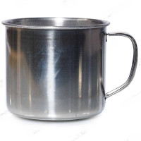 Кружка NA1839-2 h-6 см,d-8 см из нержавеющей стали
