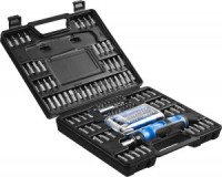 Набор ЗУБР &quot;ЭКСПЕРТ&quot;: Отвертка реверсивная с магнитным битодержателем и отсеком для бит в рукоятке,