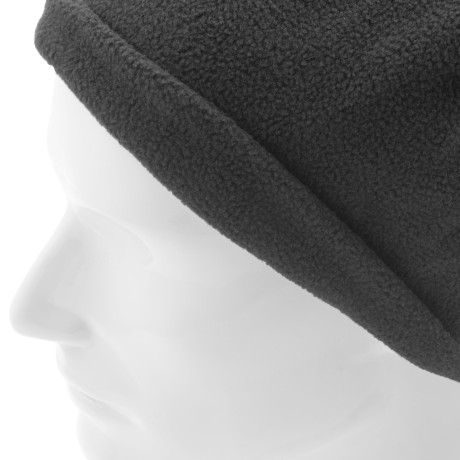 Шапка из флиса для взрослых, размер 58-59, черная Сибртех