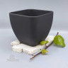 Горшок 0,2л черный 102/7.5-4 х48