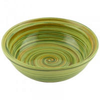 Салатник Модерн, 0,5л, 18*5,5см (кратность 8!!!) керамика 6791