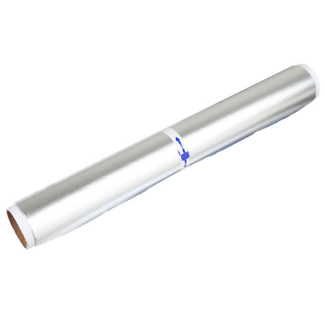 Фольга алюминиевая тм САЯНСКАЯ, гриль, 29см х 7м, экстра прочная, 20мкм