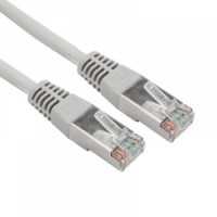 REXANT коммутац. шнур (патч-корд) F/UTP, cat5e, 0,3м, литой, RJ45-RJ45, LSZH, серый, 02-0110-03