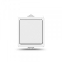 UNIVersal Аллегро выкл. ОУ 1 кл. бел. (пласт. осн., п/герм., IP54) 5563460