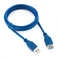 "Кабель удлинитель USB 3.0  Pro Gembird CCP-USB3-AMAF-6, AM/AF, 3м, черный пакет