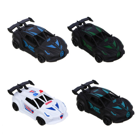 ИГРОЛЕНД Машина "Супергонка" на радиоуправлении, 2-канальный пульт, PP, 4хАА, 7,3x4x18,3 см, 4 диз