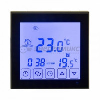 REXANT термостат (терморег.) электр. сенс. СУ 16A програм.,2датч. t: вынос.3м/встр. ЧЕРНЫЙ 51-0574