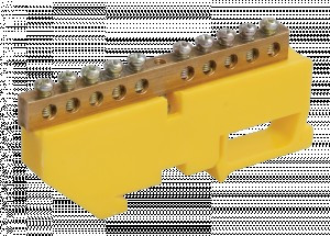 IEK шина PE "земля" на DIN-изол ШНИ-6х9-20-Д-Ж