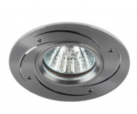 ЭРА KL43 SL/1 св-к встр. 50W MR16 GU5.3 d95 серебро 0143