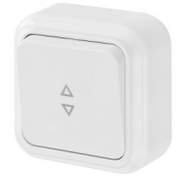 Bylectrica ПРАЛЕСКА выкл. ОУ 1 кл. 6А проходной белый, (А610-147)