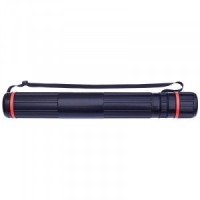 Тубус D90мм, L630-1100мм черный на ремне №1 School 396252