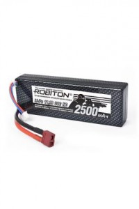 Ак-рная сборка Robiton Li-Po LP-HTB3-2500 Lipo 11.1В 2500мАч, 12473