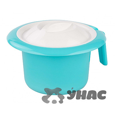 Горшок детский "Кроха" СВ.-ГОЛУБОЙ БШ6927