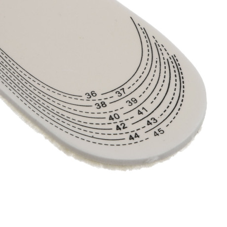 Стельки универсальные зимние тм STREETWISE, шерсть, р 36-46, бежевые