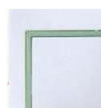 Lezard Мира вставка 2 мест. светло-зеленая (уп. 10шт., цена за 1шт.)  801-0217-701