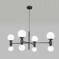 EUROSVET люстра 8x20W E27 G9 1000x760x1300 30182/8 черный жемчуг Умный дом Bubble a063206