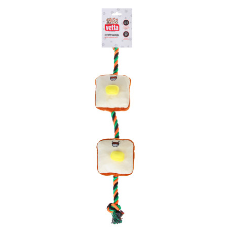 VETTA Игрушка для домашних животных, ПЭ, хлопок, сэндвич